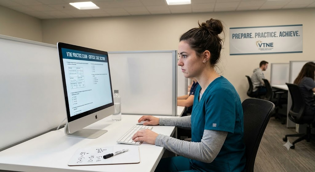 VTNE Critical Care Practice Test Banner