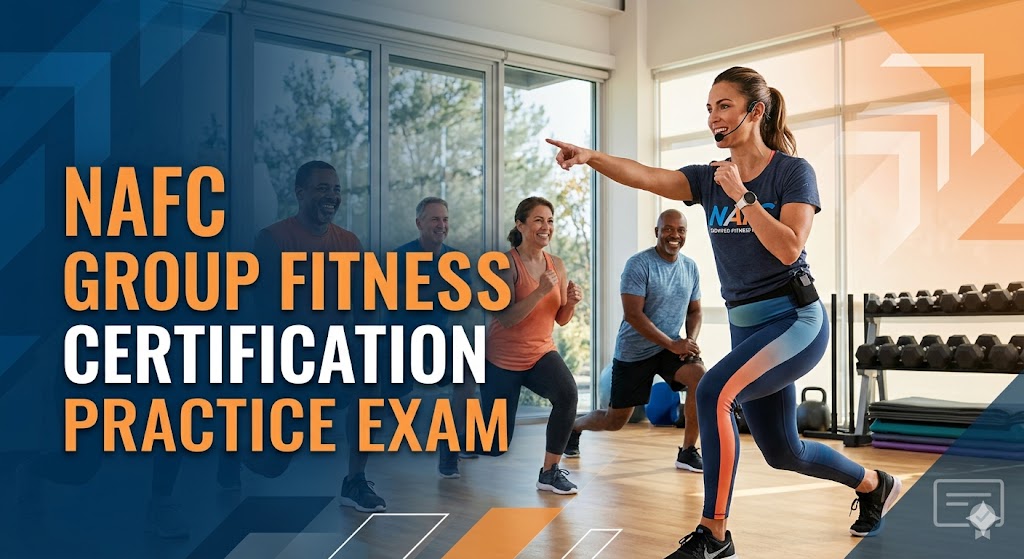 NAFC Group Fitness Certification Exam Banner