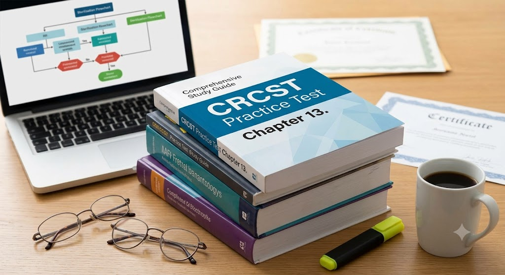 CRCST Practice Test – Chapter 13 Point–of–Use Disinfection and Sterilization Banner