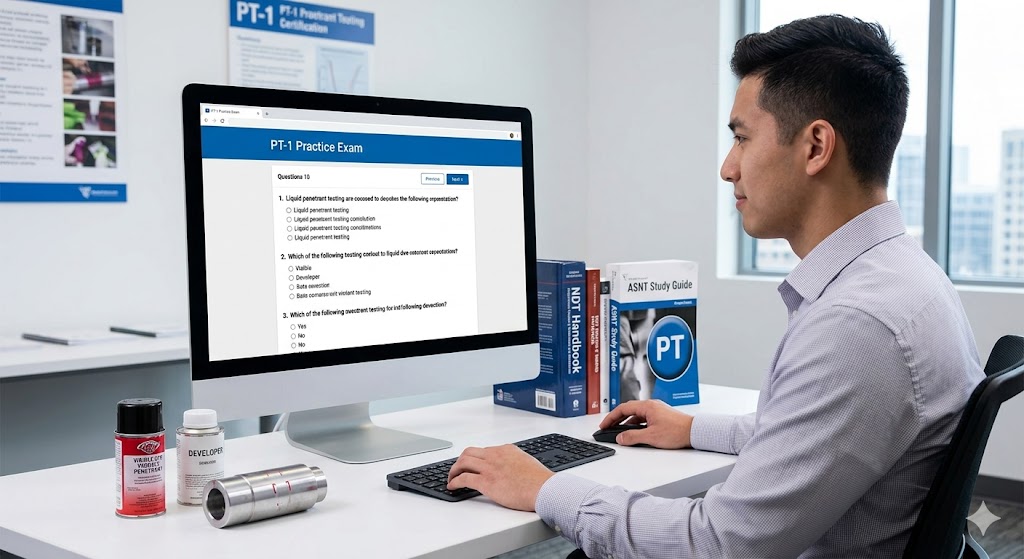 Liquid Penetrant Testing Level 1 Banner