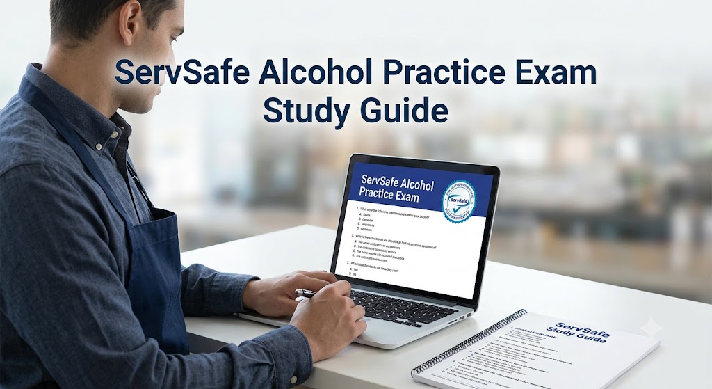 ServSafe Alcohol Practice Exam Study Guide Banner