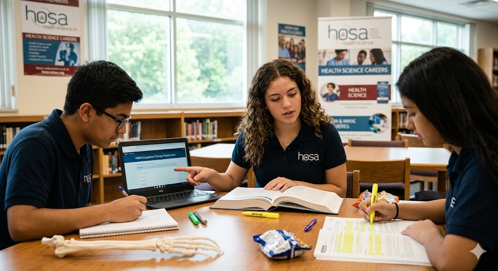 HOSA Occupational Therapy Practice Test Banner