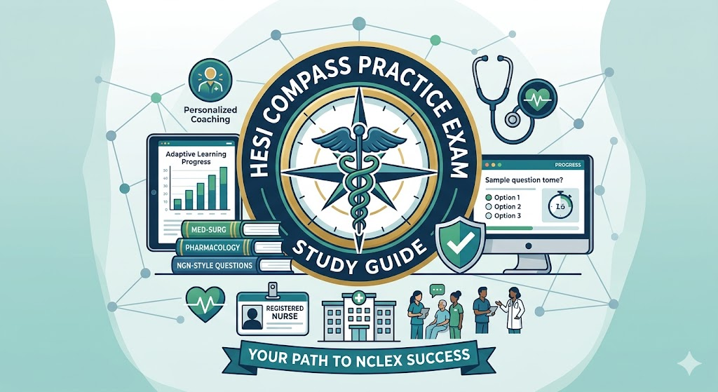 HESI Compass Practice Exam Banner