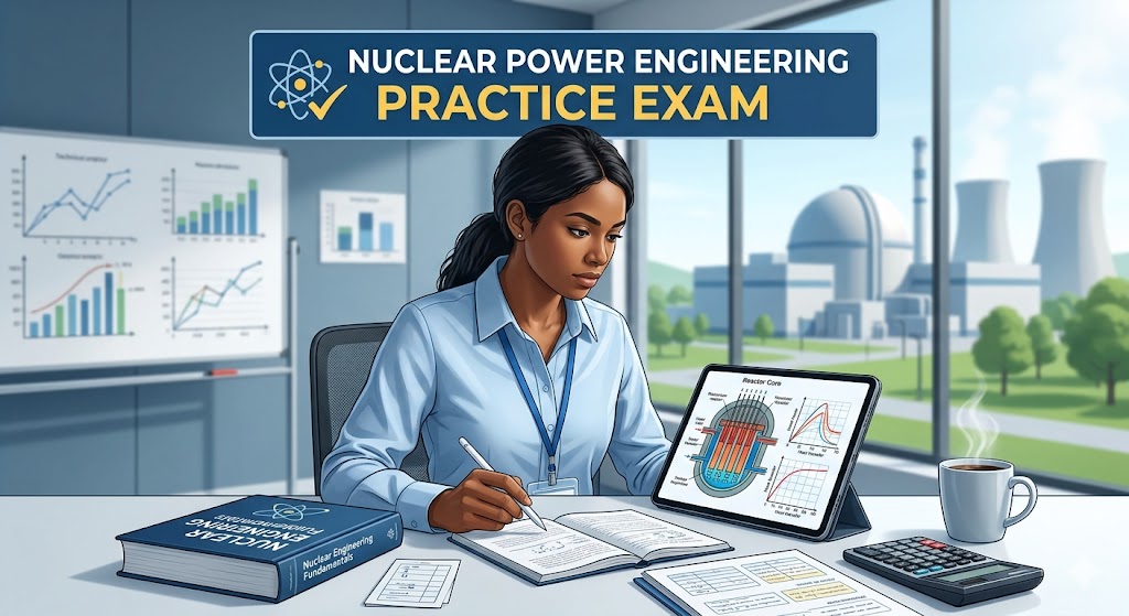 Nuclear Power Engineering Practice Exam Banner
