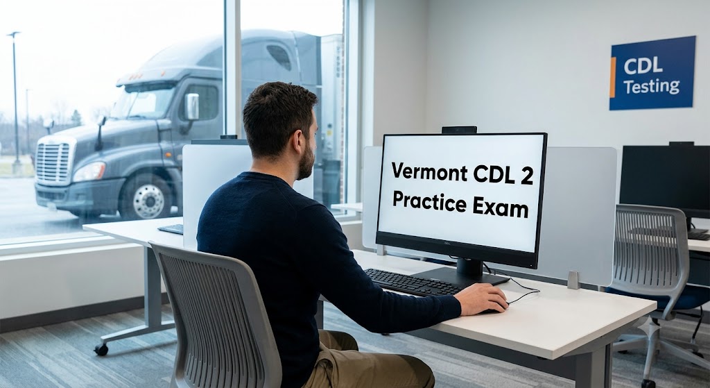 Vermont CDL Practice Test 2 Banner