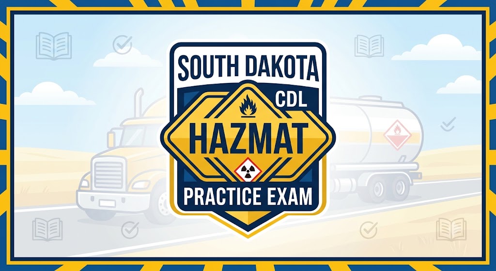 South Dakota CDL Hazmat Practice Test Banner