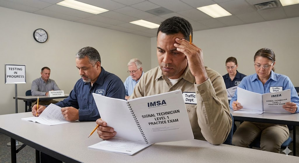 IMSA Signal Technician Level 1 Practice Exam Banner