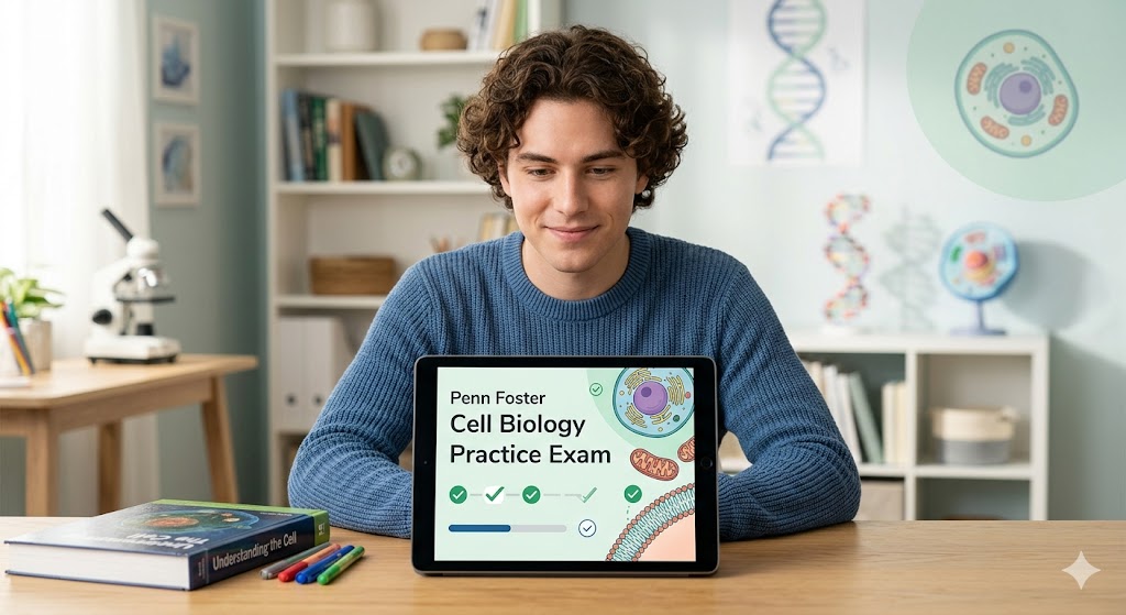 Penn Foster Biology – The Cell Practice Test Banner