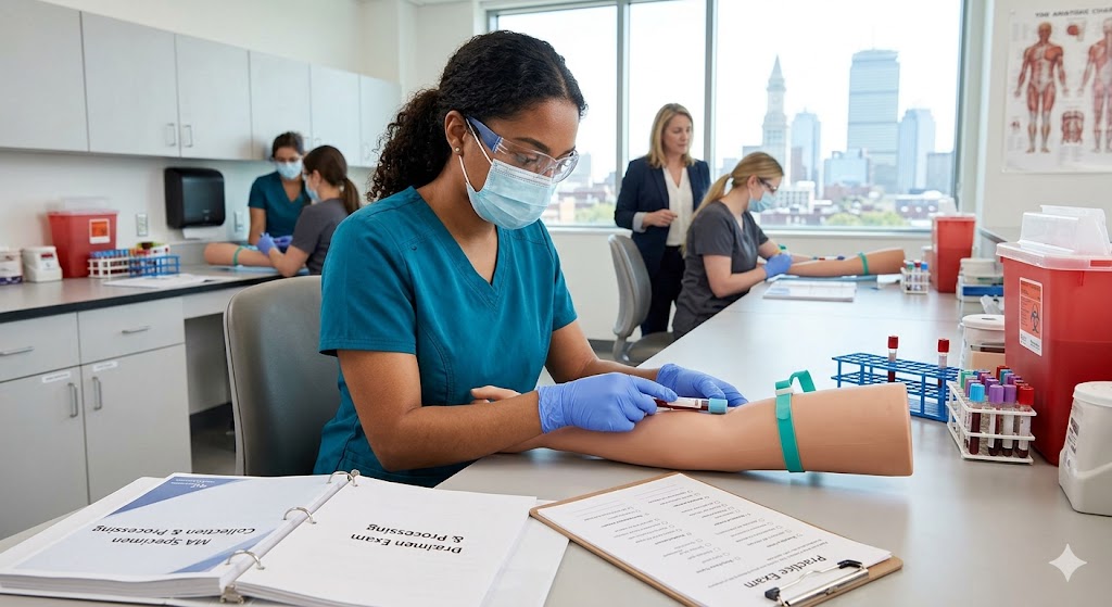 Massachusetts Specimen Collection and Processing Practice Test Banner