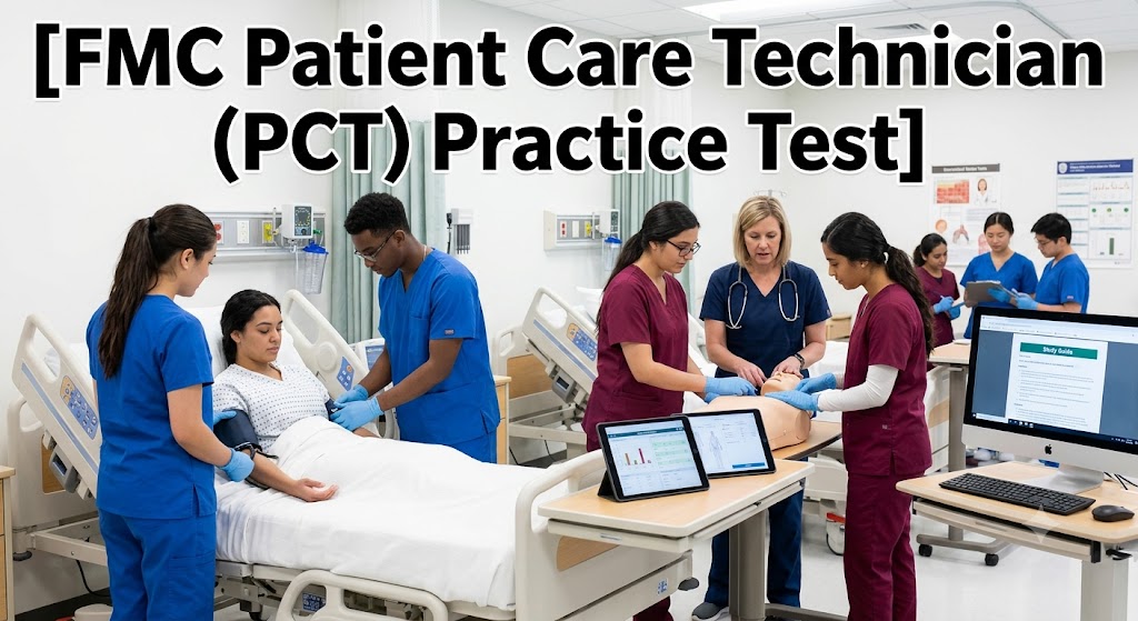 FMC Patient Care Technician (PCT) Practice Test Banner