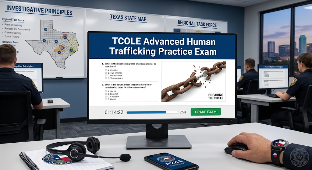 TCOLE Advanced Human Trafficking Practice Exam Banner