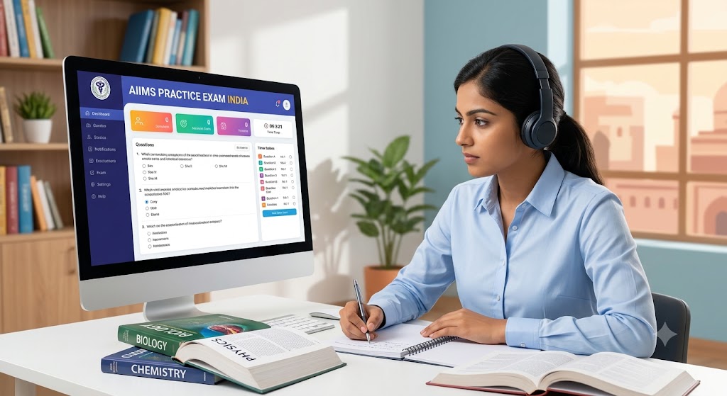 Aiims Practice Test & Exam Prep | India Banner