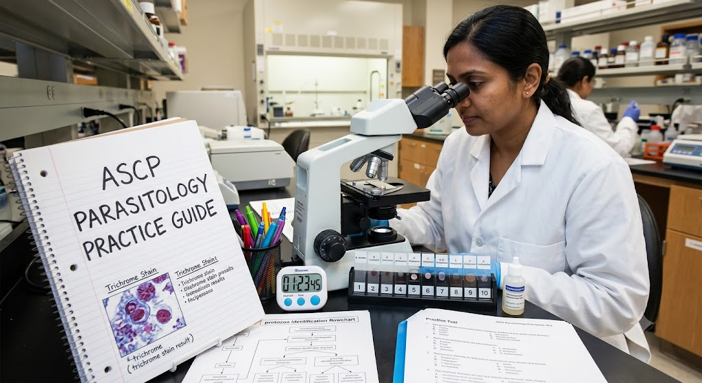 ASCP Parasitology Practice Exam Banner