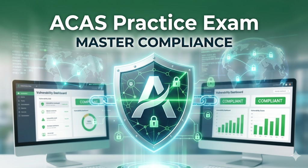 Assured Compliance Assessment Solution (ACAS) Practice Exam Banner