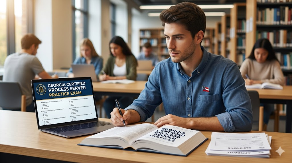 Georgia Certified Process Server Practice Exam Banner
