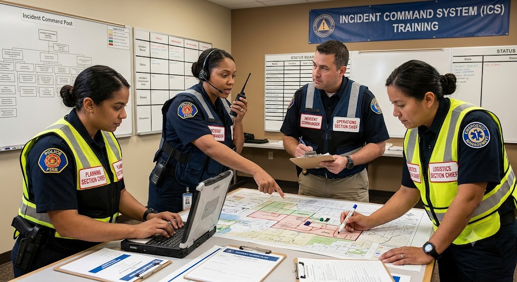NIMS Incident Command System (ICS) Practice Exam Banner