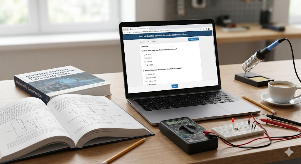 Associate Certified Electronic Technician Practice Exam Banner