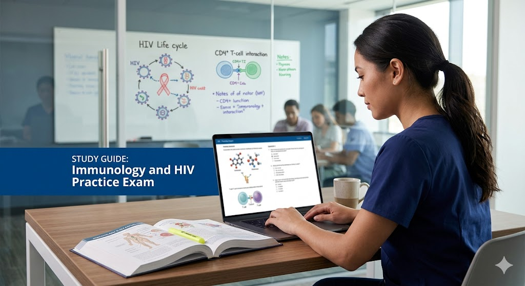 Immunology & HIV Practice Test Banner