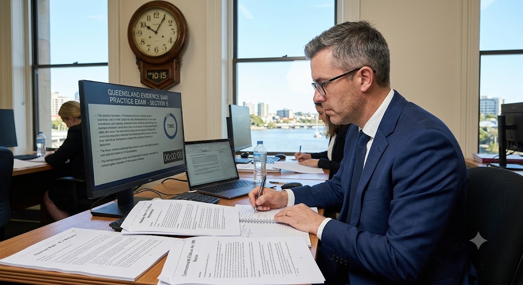 Queensland Evidence Bar Practice Exam Banner