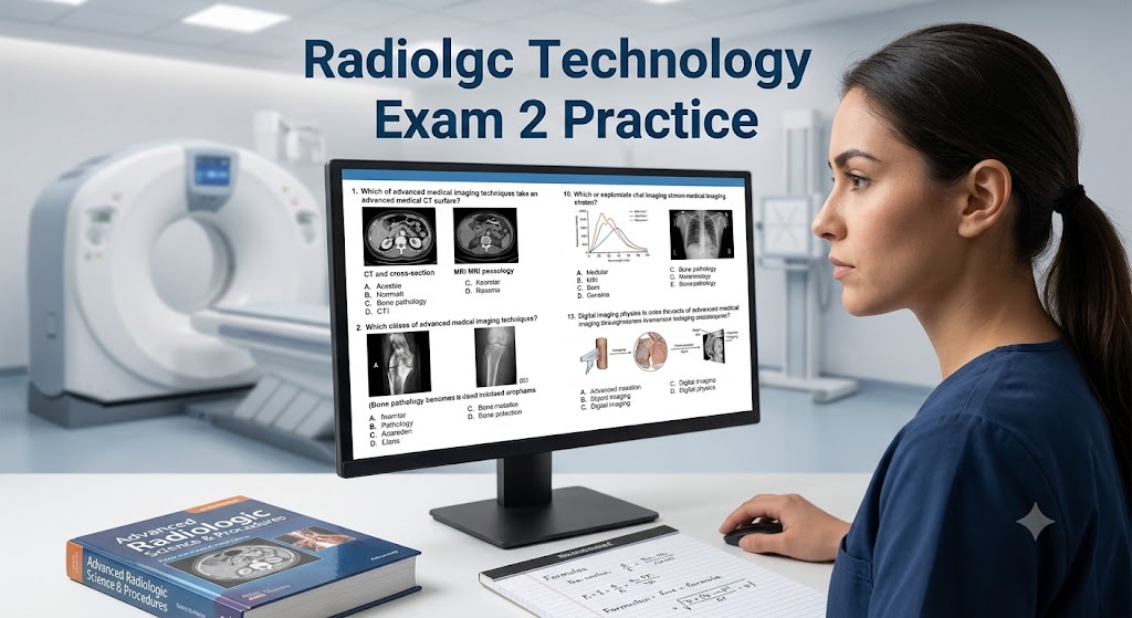 Radiologic Technology Exam 2 Practice Banner