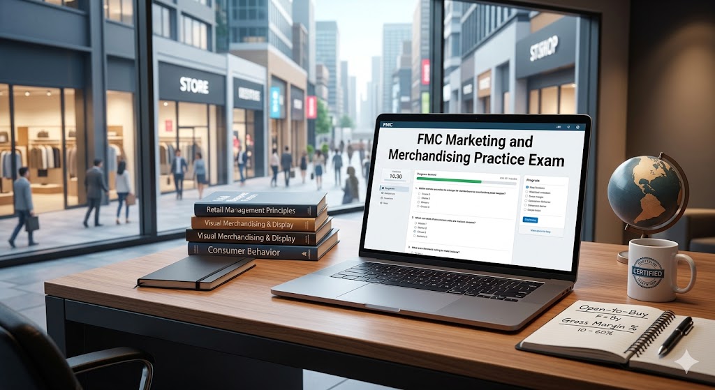 FMC Marketing and Merchandising Practice Test Banner