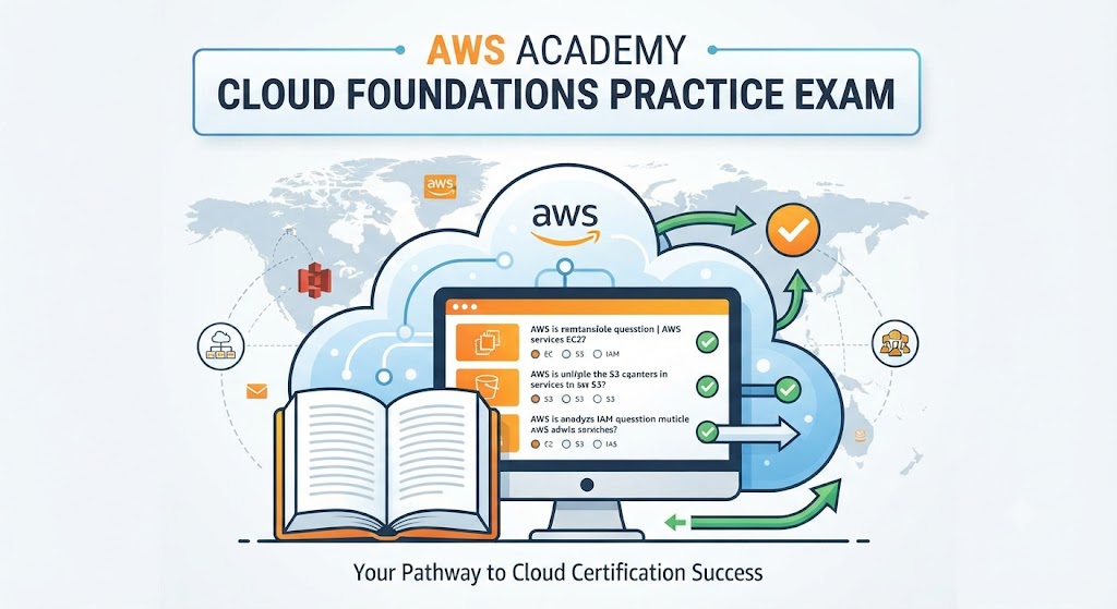AWS Academy Cloud Foundations Practice Exam Banner