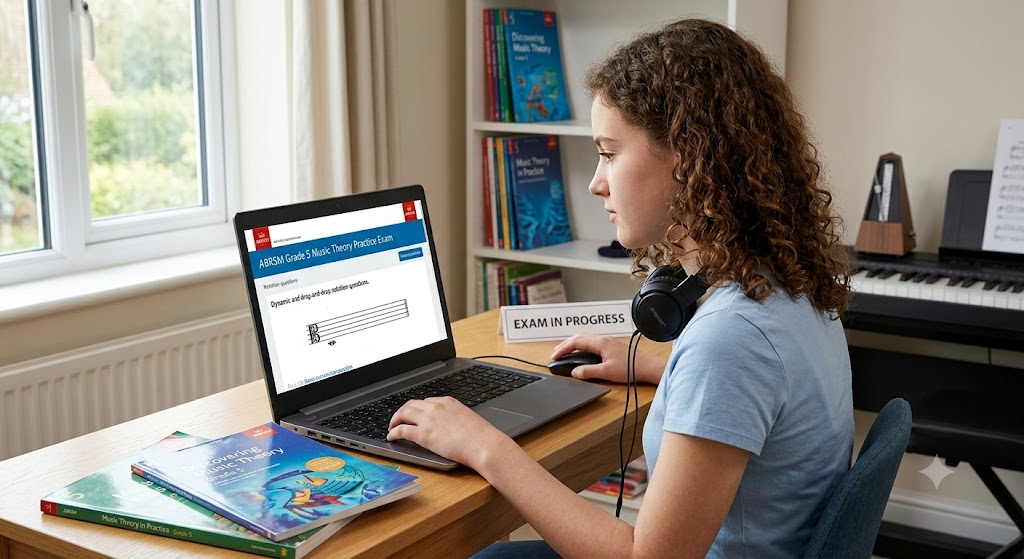 ABRSM Grade 5 Music Theory Practice Test Banner