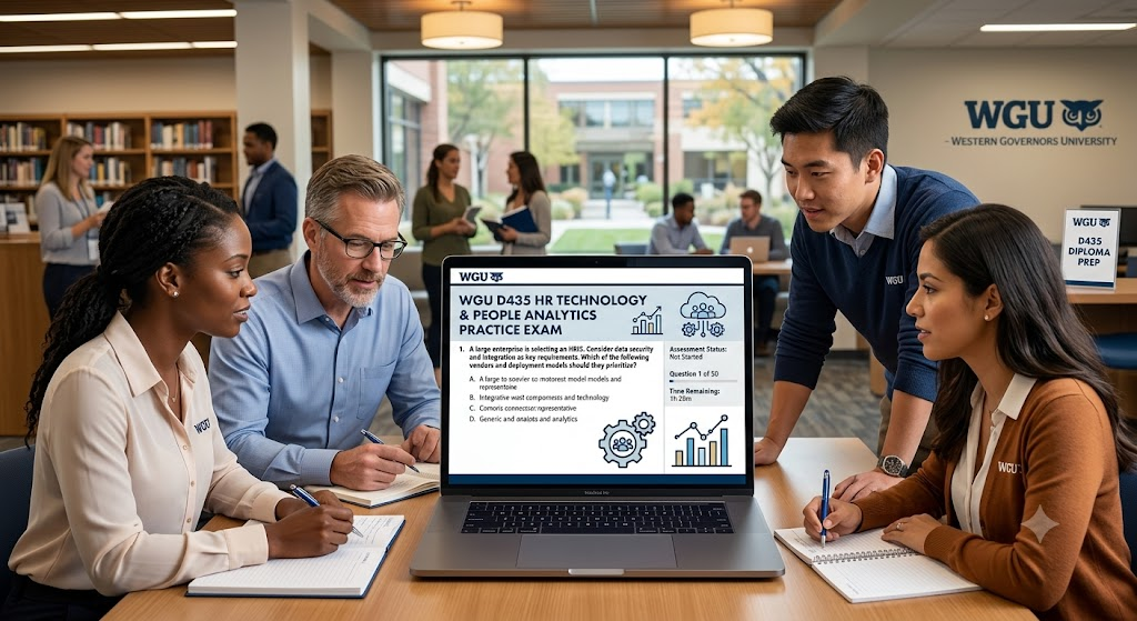 Western Governors University (WGU) MHRM6020 D435 HR Technology & People Analytics Practice Exam Banner