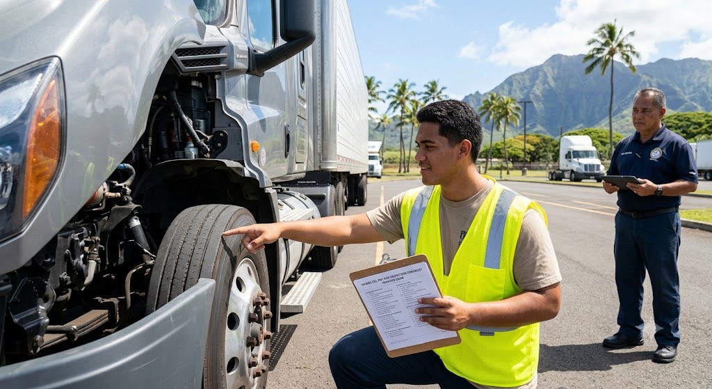 Hawaii CDL Pre-Trip Practice Test Banner