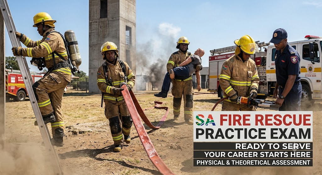 Fire Rescue Practice Test & Exam Prep | South Africa Banner