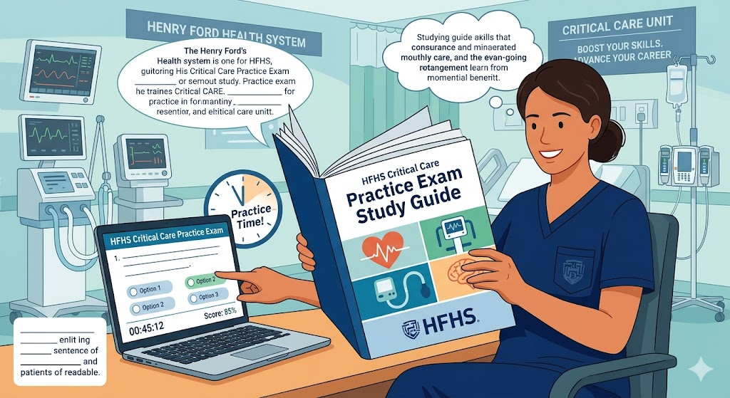 Henry Ford Health System (HFHS) Critical Care Practice Exam Banner