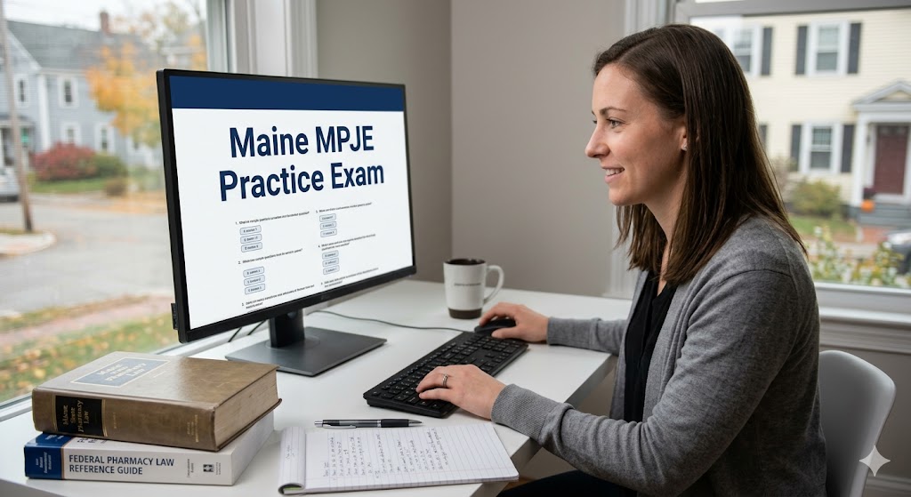Maine Multistate Pharmacy Jurisprudence Examination (MPJE) Practice Exam Banner
