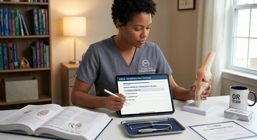 American Board of Surgical Assistants (ABSA) Orthopedic Practice Test Banner