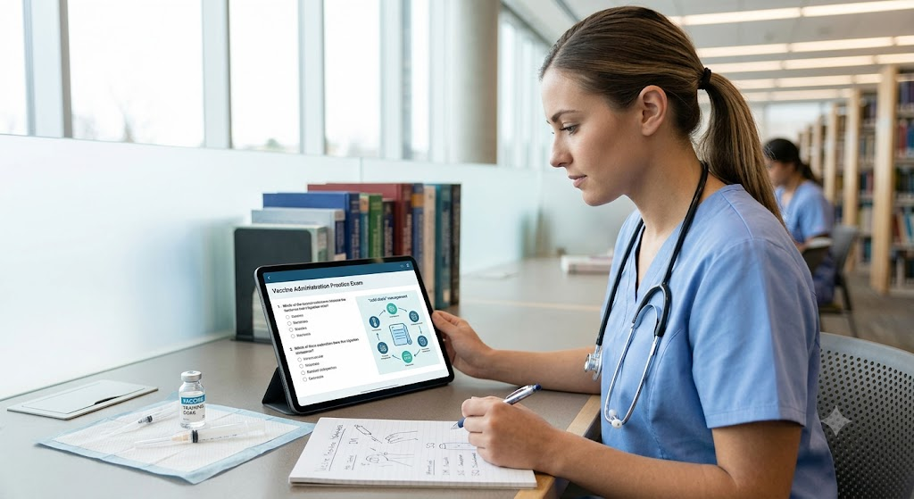 Vaccine Administration Practice Test Banner