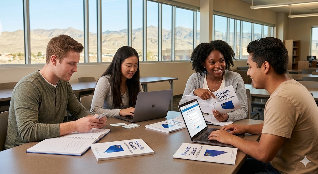 Nevada Civics Practice Exam Study Guide Banner