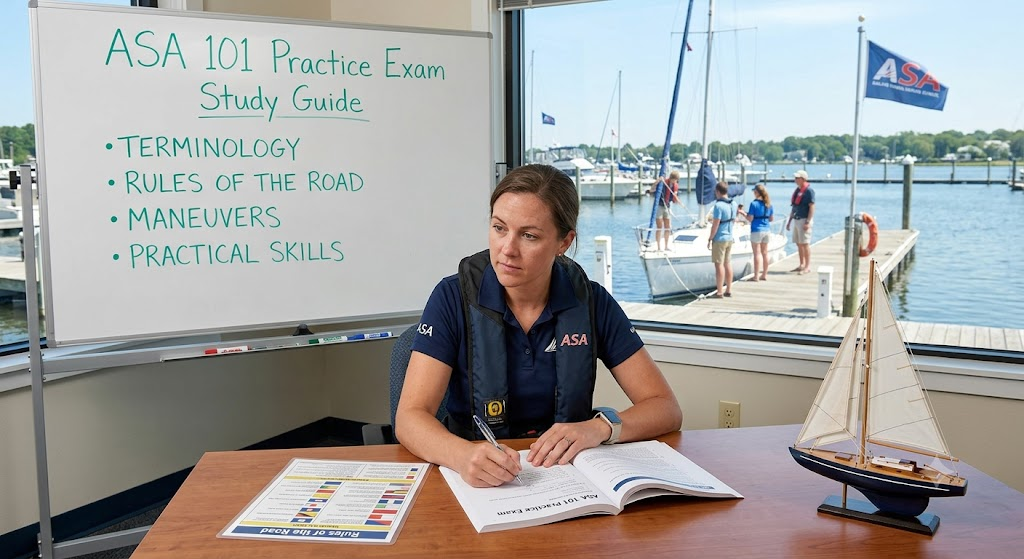 American Sailing Association (ASA) 101 Practice Exam Banner