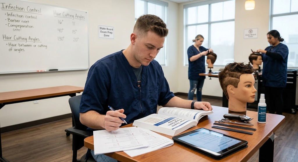 Barber License Practice Test & Exam Prep Banner