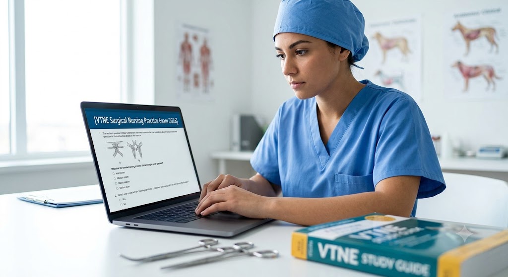 VTNE Surgical Nursing Practice Test Questions Answers 2026 Banner