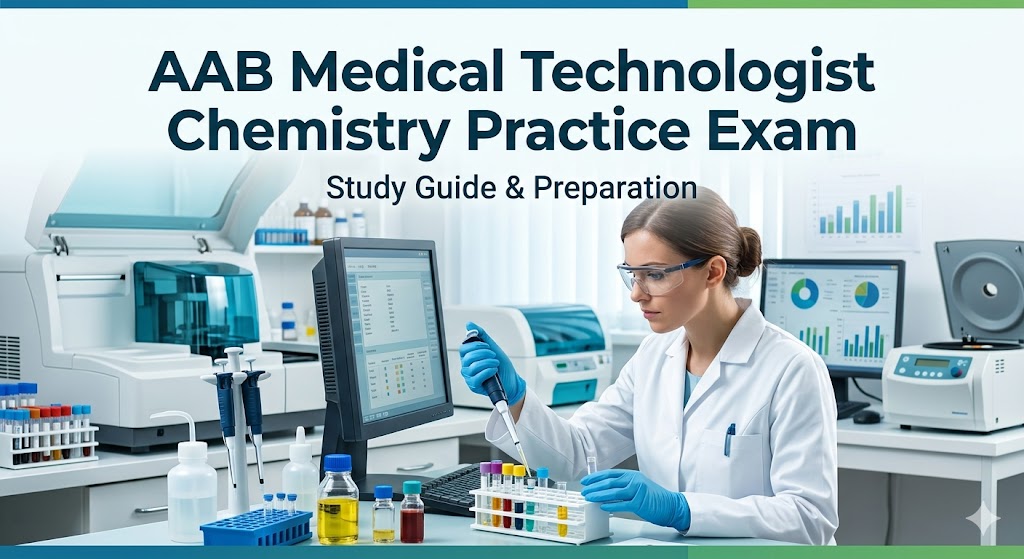 AAB Medical Technologist Chemistry Practice Exam Banner