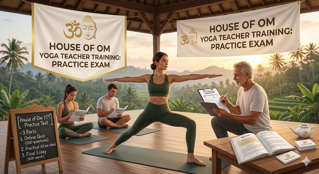 House of Om YTT Practice Test Banner