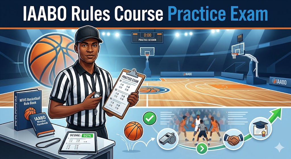IAABO Rules Course Practice Test Banner