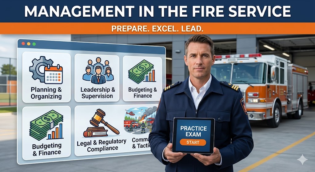 Management in the Fire Service Practice Test Banner