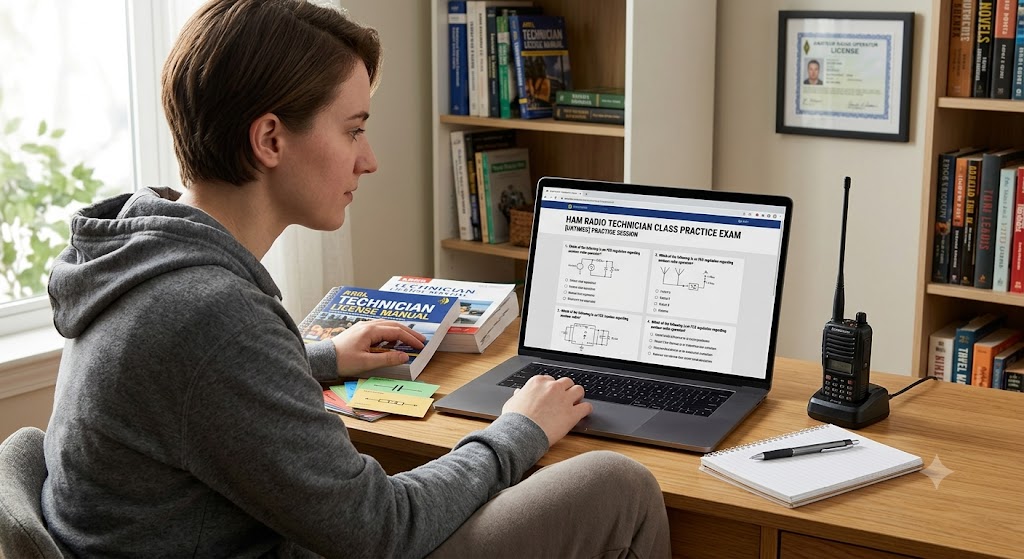 Ham Radio Technician Class Practice Test [Untimed] Banner