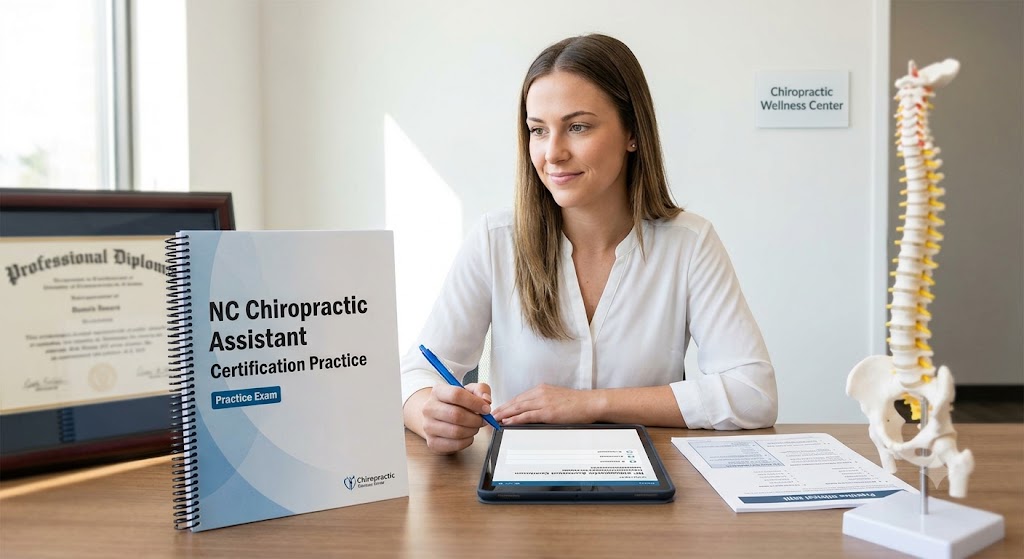 North Carolina Chiropractic Assistant Certification Practice Exam Banner