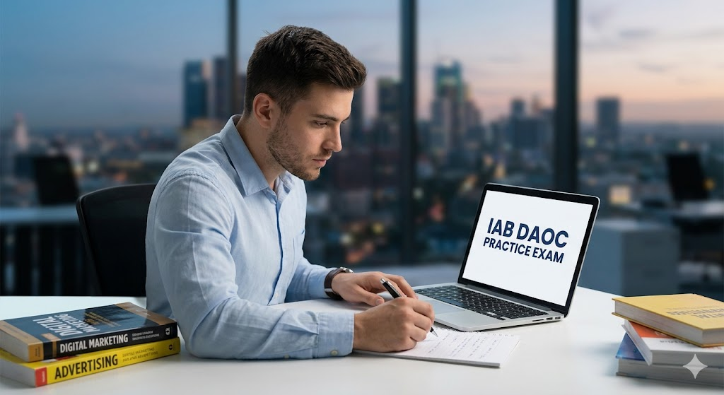 IAB Digital Advertising Operations Certification (DAOC) Practice Test Banner