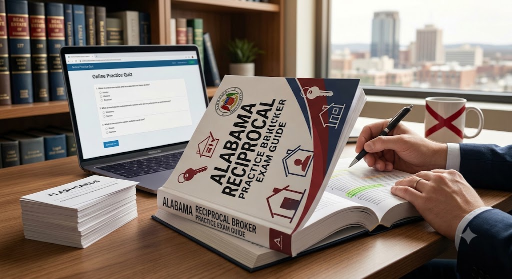 Alabama Reciprocal Broker Practice Exam Banner