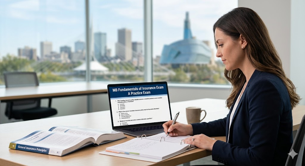 Manitoba Fundamentals of Insurance Exam A Practice Banner