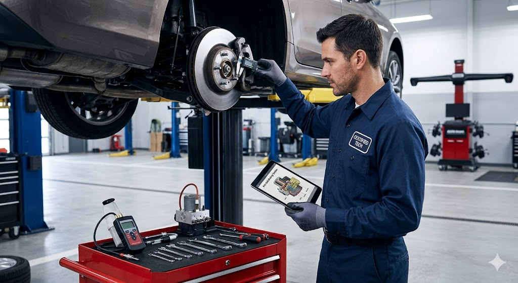 Brakes (Undercar Systems) Practice Test Banner