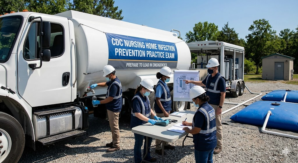 CDC Nursing Home Infection Prevention Practice Exam Banner