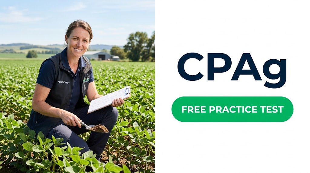 ASA Agronomy Practice Test & Exam Prep Banner